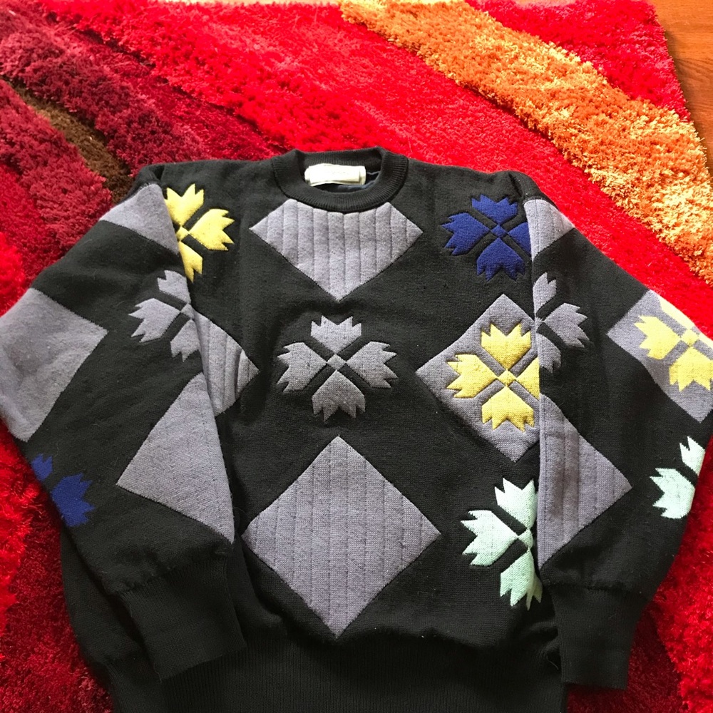 Gianni Versace vintage sweater.  1980’s almost in mint condition.